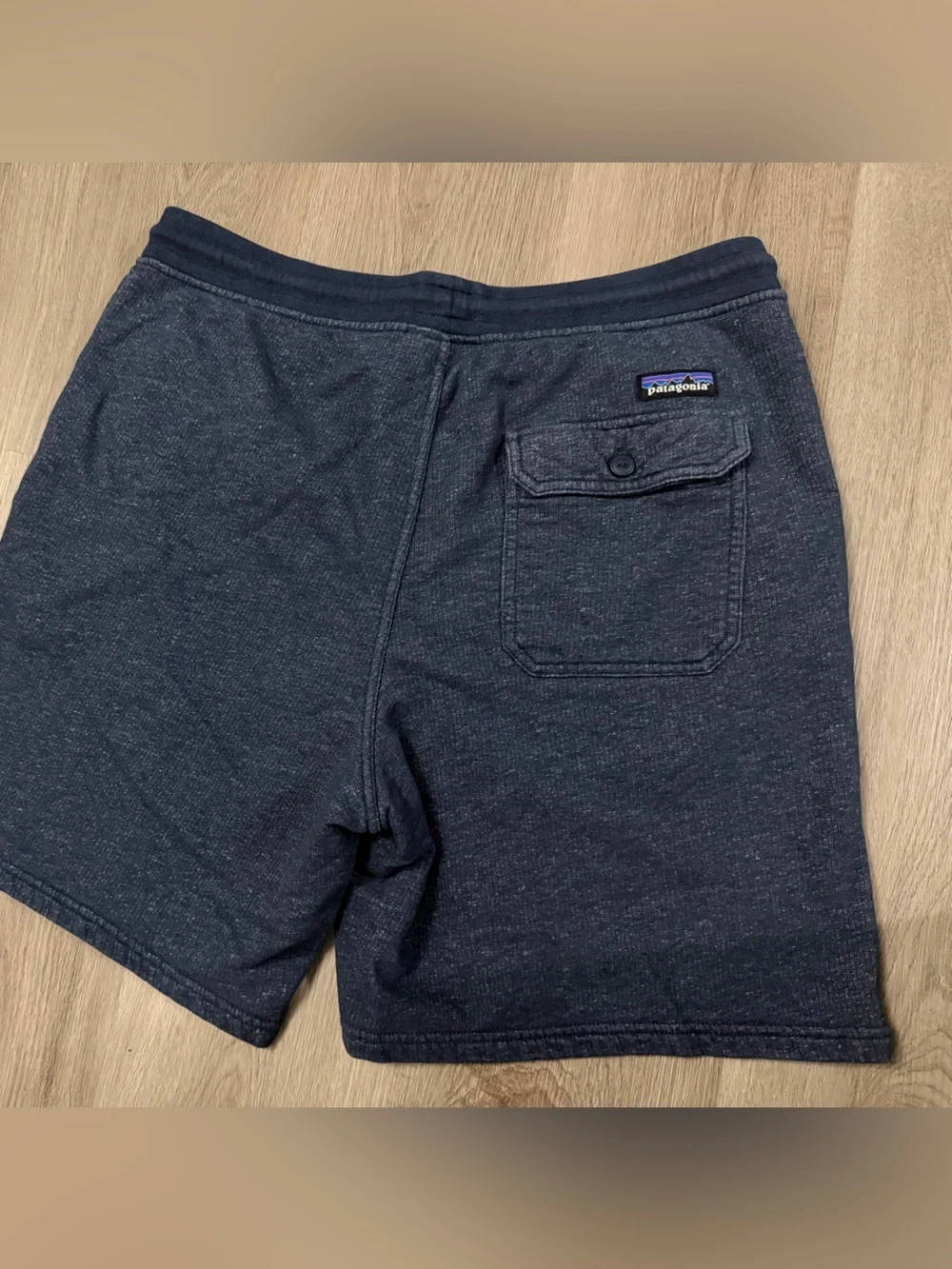 Patagonia Navy Sweat Fleece Short size L